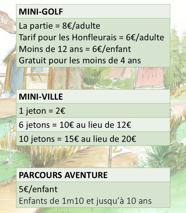 Tarifs-Mini-golf-Honfleur-Normandie